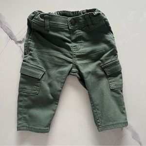 NEW | H&M baby green jeans 6M